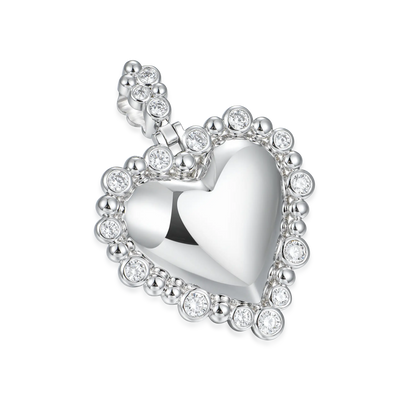 Love Heart Metal Pendant
