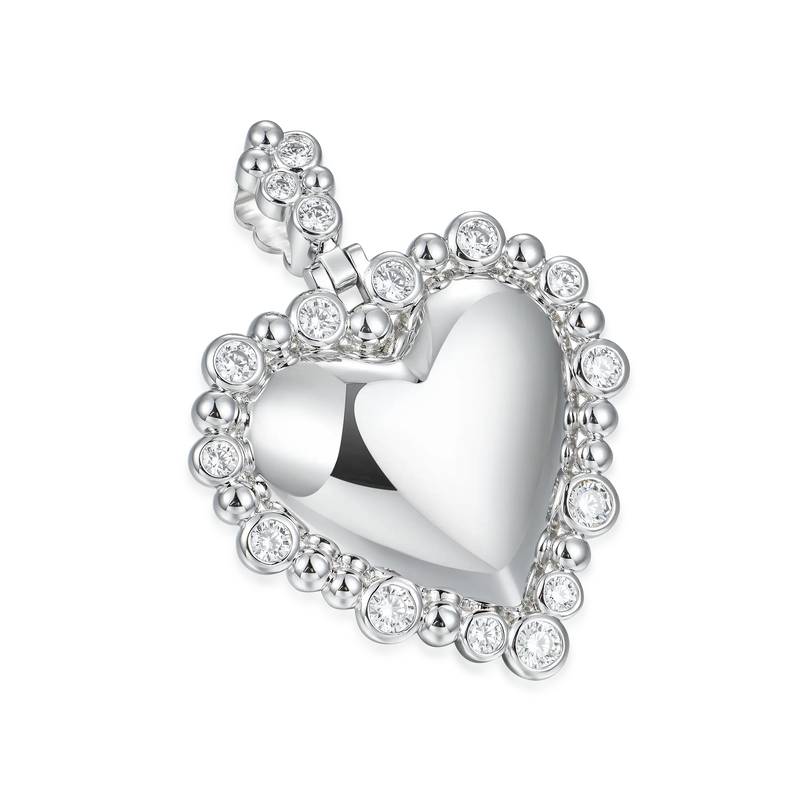 Love Heart Metal Pendant - APORRO