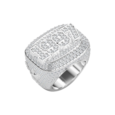 Anillo de campeonato personalizado