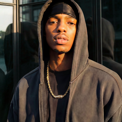 S925 Rope Chain With Moissanite Clasp - 10mm