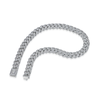 Kubanische Gliederkette mit Paisley-Muster – 15 mm
