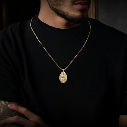 Divine Elegance Mary Pendant & Chain Set