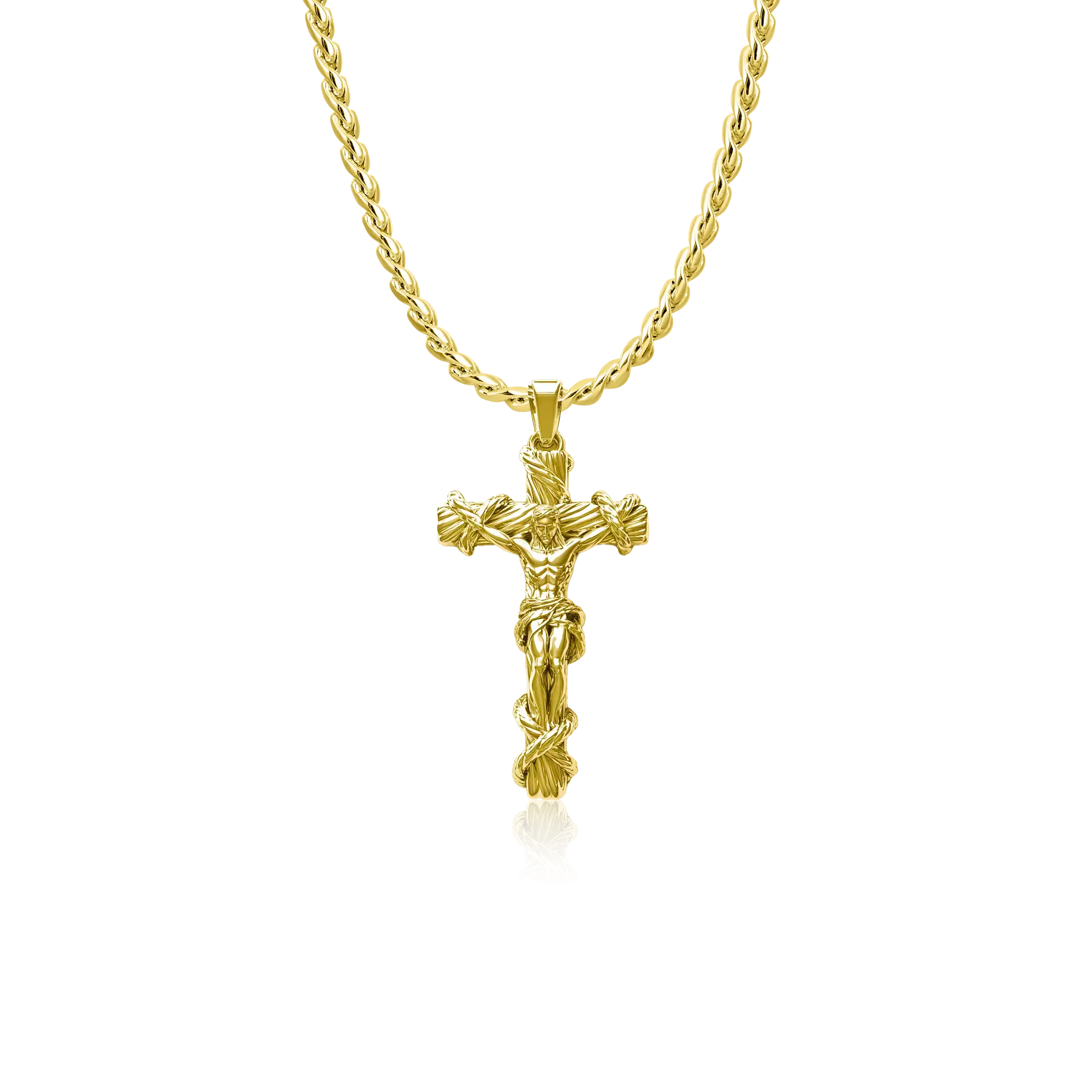 Modern Essentials Divine Cross Pendant & Chain Set