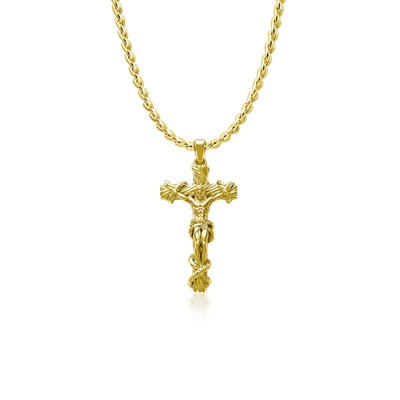 Modern Essentials Göttliches Kreuz-Anhänger & Kettenset