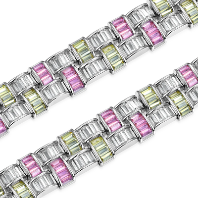 Bracelet baguette tissé LaFlare - 15 mm