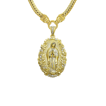 Divine Elegance Mary Pendant & Chain Set