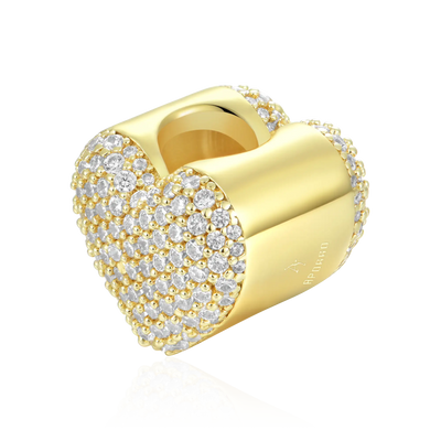 #Style_Heart#Color_Yellow Gold