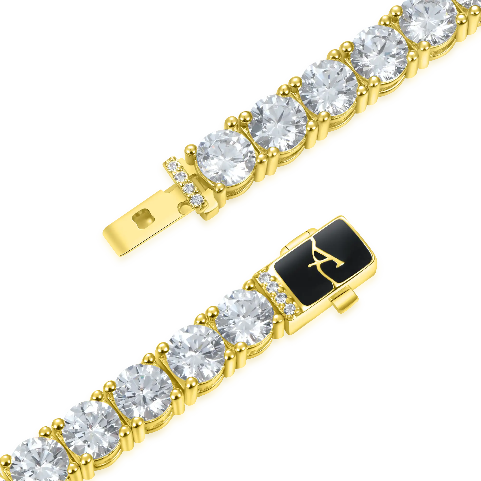 Pulsera de tenis helada - 5 mm