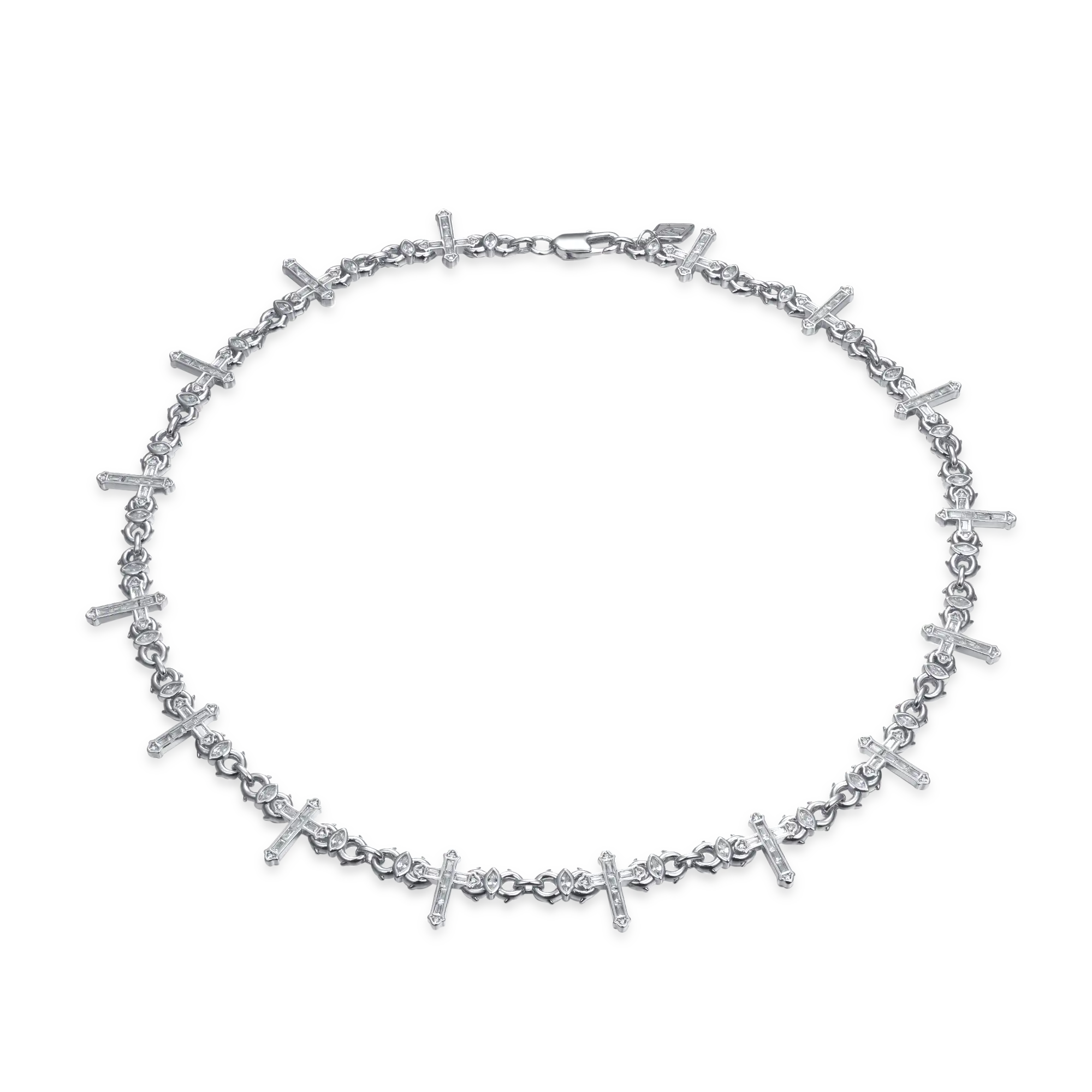 Cross Of Thorns Infinity Chain - 6mm