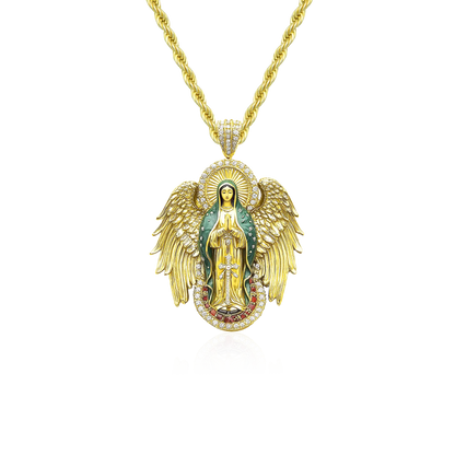Divine Elegance Mary Pendant & Chain Set