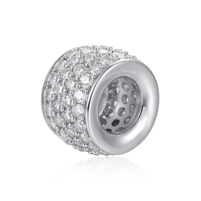 #Style_Round Cut#Color_White Gold