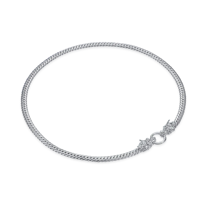 WONG Double Dragon Miami Cuban Chain & Wallet Chain - 8mm