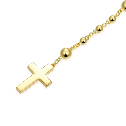 Saint Mary Pendant & Custom Virgin Mary Necklace Set