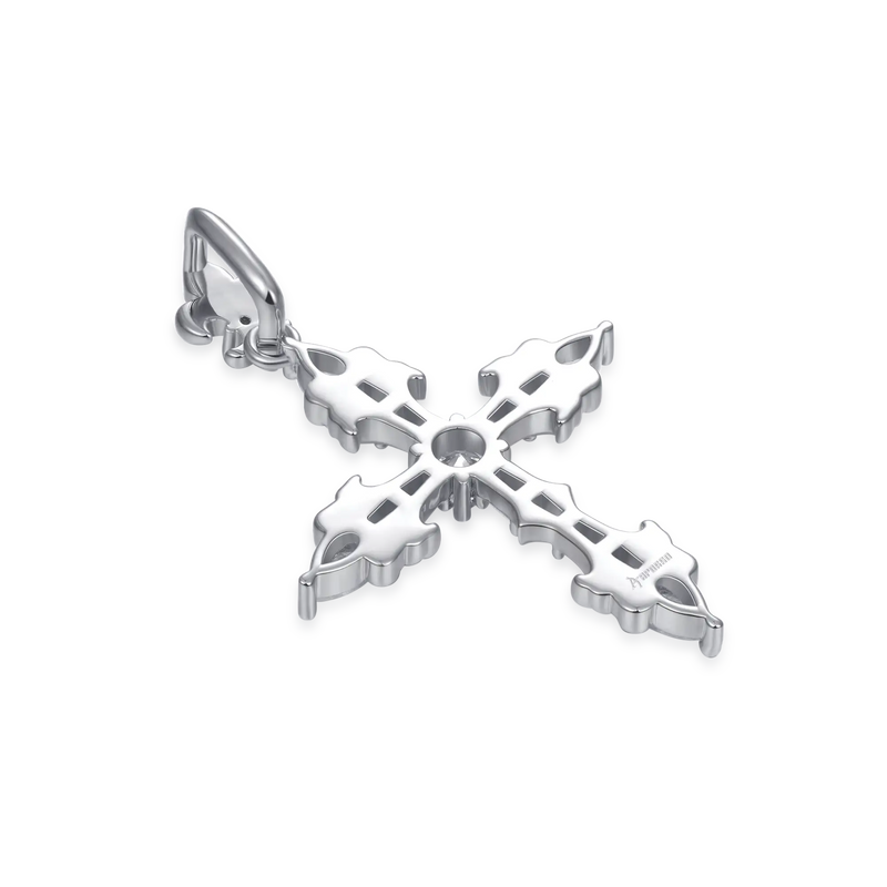 Ciondolo croce Fleur De Lis - APORRO