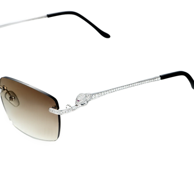 Occhiali con diamanti personalizzati premium APORO