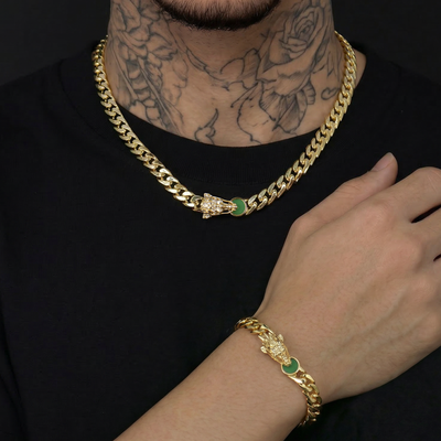 WONG Ⅱ Ridge Miami Cuban Chain & Bracelet Set