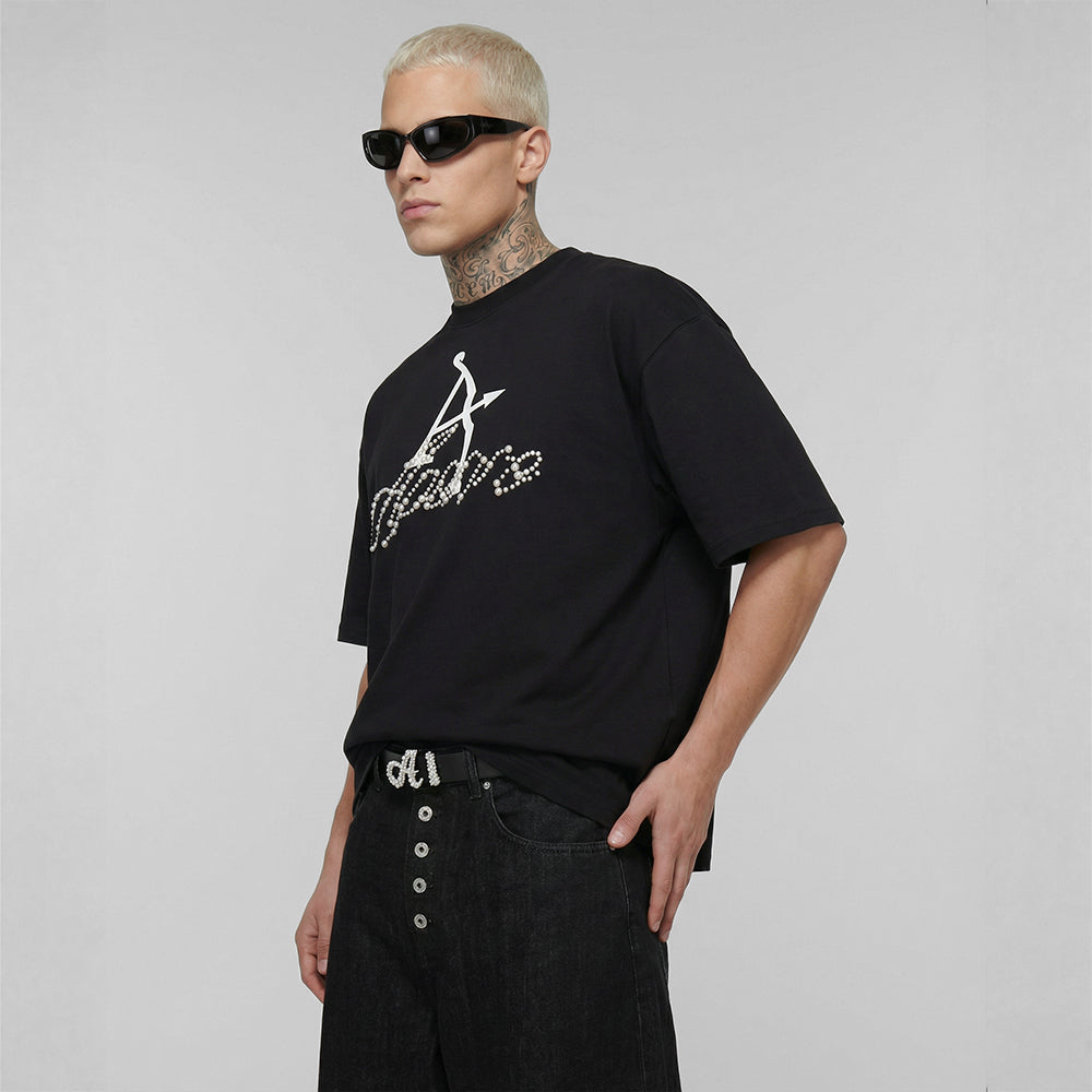 APORRO Pearl Script Archer Tee