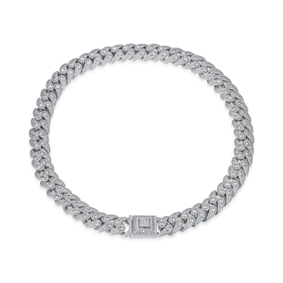 Kubanische Gliederkette mit Paisley-Muster – 15 mm