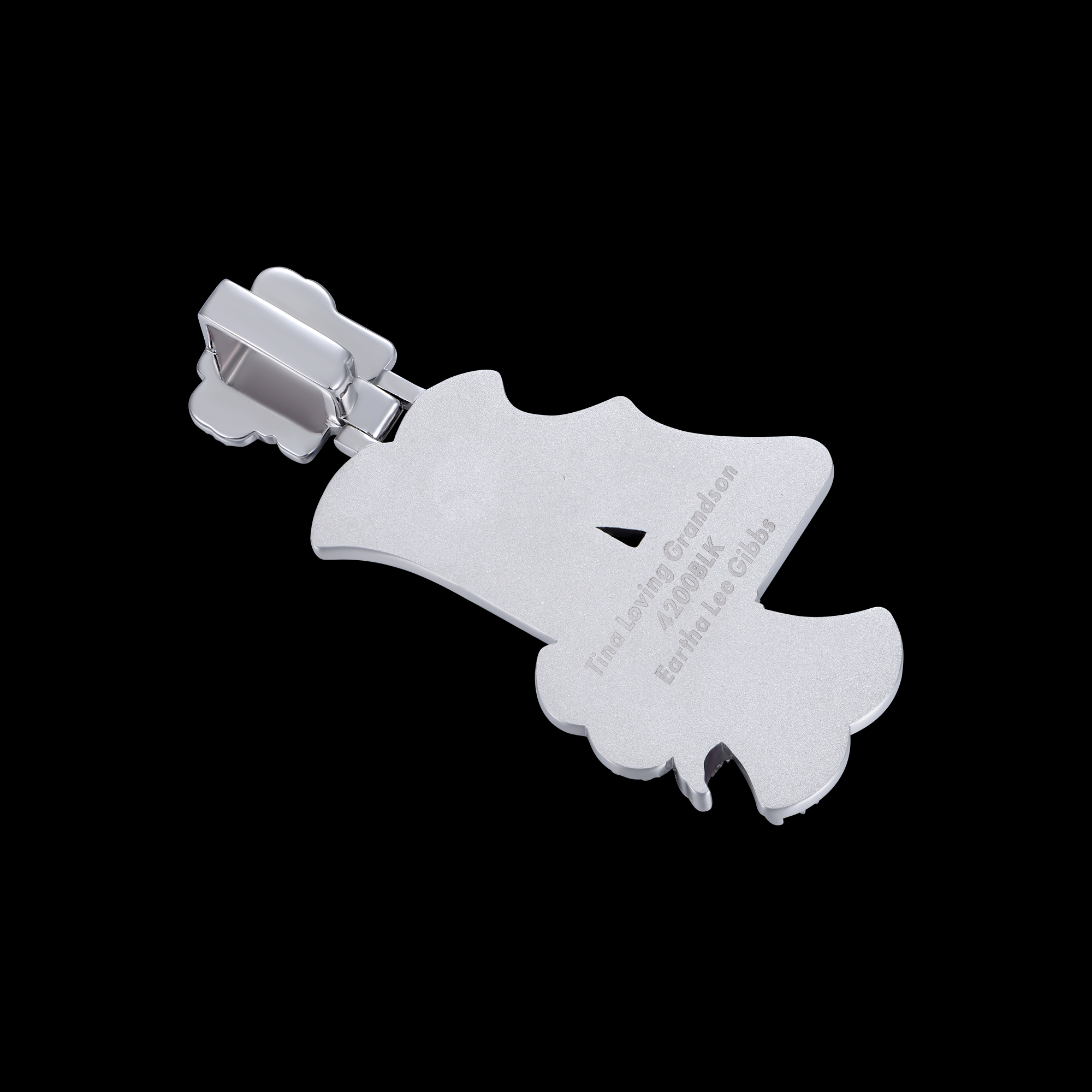 APORRO Premium Custom 4 Layers Number Pendant