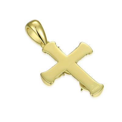 Colgante de cruz de espina de pilar romano