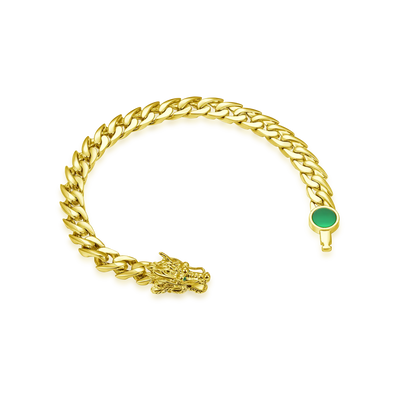 Pulsera cubana WONG Ⅱ Ridge Miami - 8 mm