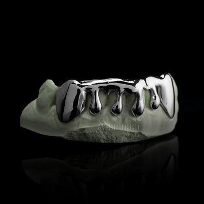 Grillz goutte à goutte solide personnalisé