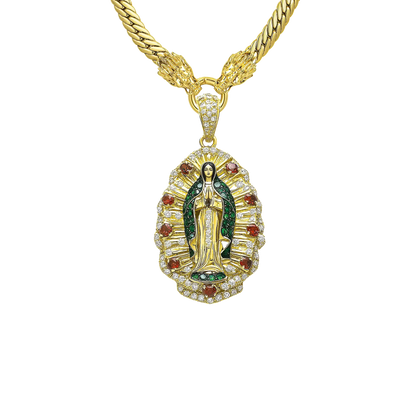 Divine Elegance Mary Pendant & Chain Set