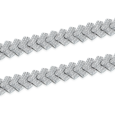 Cadena de eslabones cubanos Backbone - 12 mm