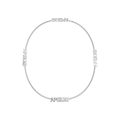 #Style_3mm Plain Chain
