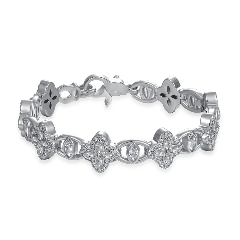 Iced Clover Blessing Bracelet - APORRO