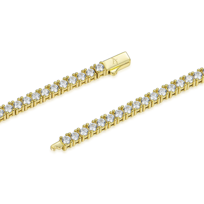 3mm Iced Tennis Chain and Bracelet Gift Set