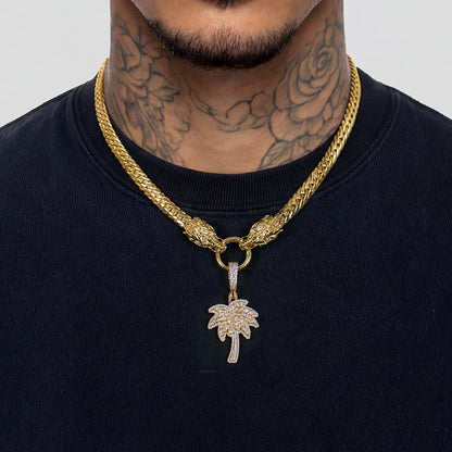 Abe Dua Dragon Chain & Pendant Set