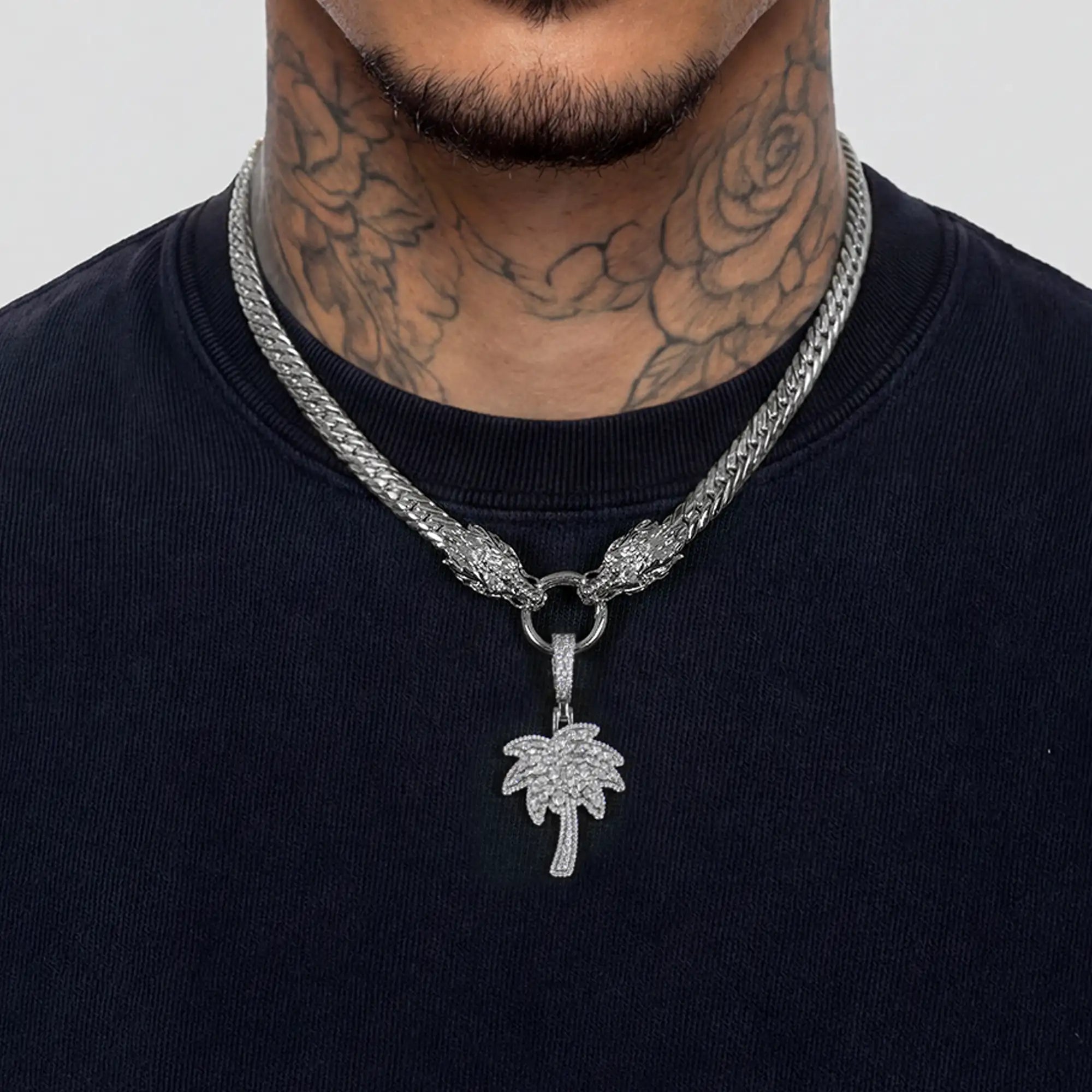 Abe Dua Dragon Chain & Pendant Set