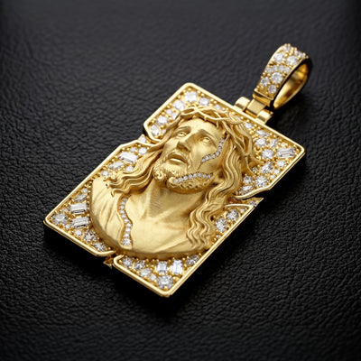 Sacred Portrait Jesus Pendant