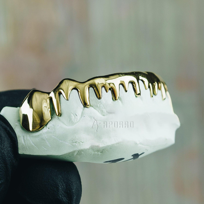 Grillz goutte à goutte solide personnalisé