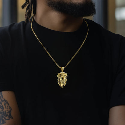 Drip Messiah - Pray Real Jesus Pendant - 38mm