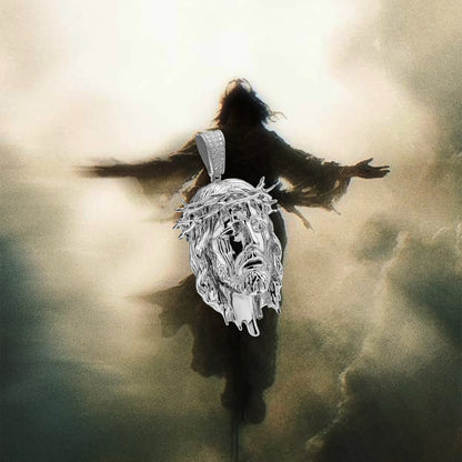 Drip Messiah - Pray Real Jesus Pendant - 38mm