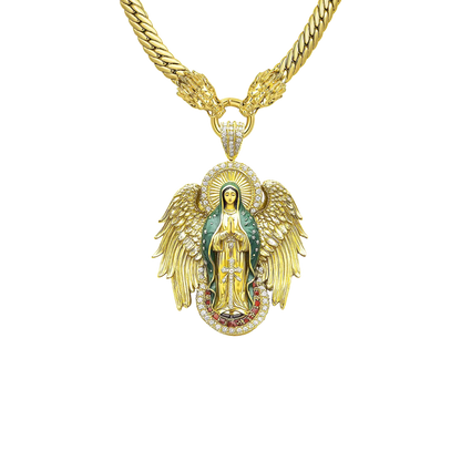 Divine Elegance Mary Pendant & Chain Set