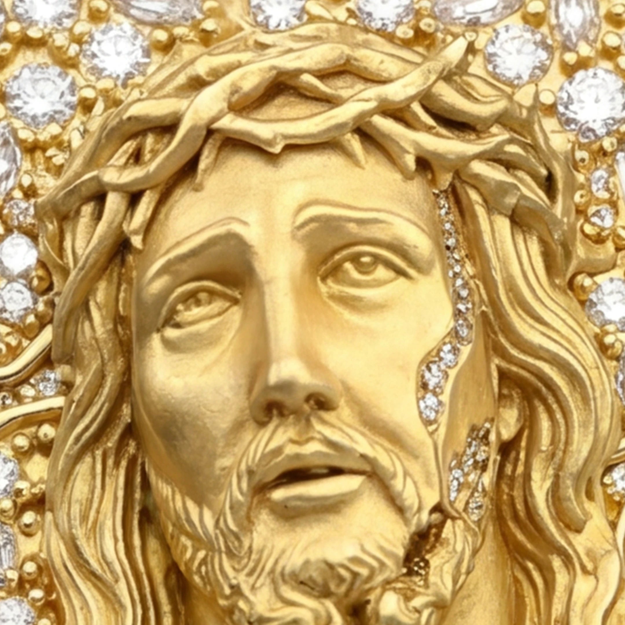 Sacred Portrait Jesus Pendant