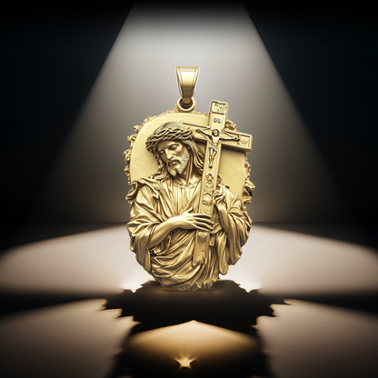 Sacred Grace Jésus Pendant