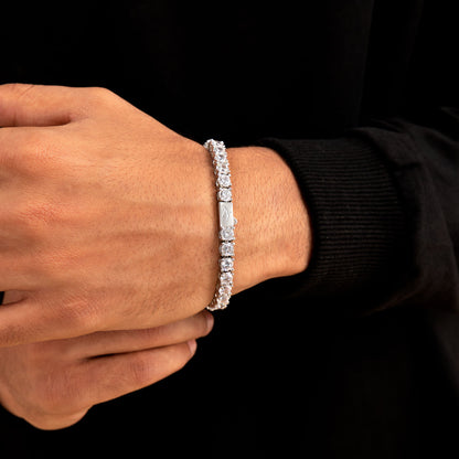 Pulsera de tenis helada - 5 mm