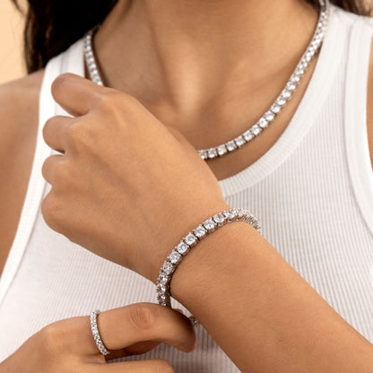 Pulsera de tenis helada - 5 mm