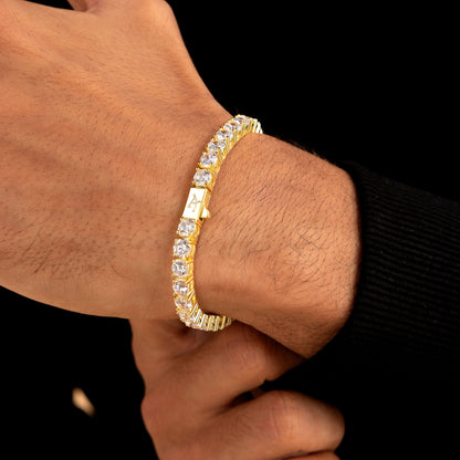 Pulsera de tenis helada - 5 mm