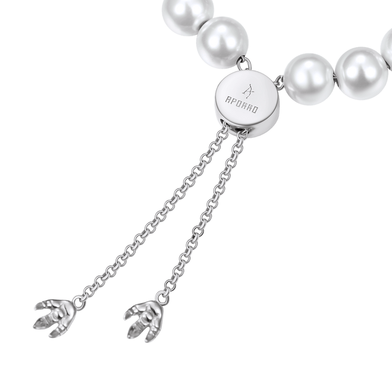 WONG Dragon Pearl and Bead Adjustable Bracelet - APORRO