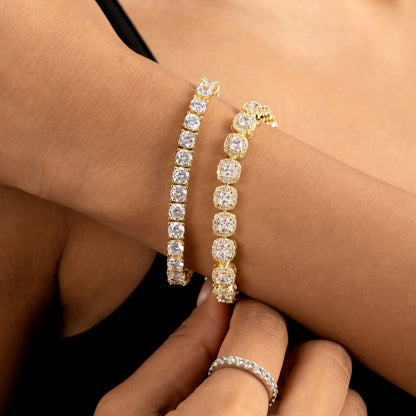 Pulsera de tenis helada - 5 mm