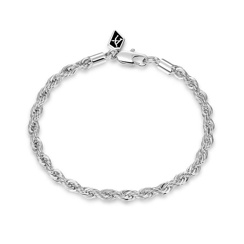 Rope Bracelet - White Gold - APORRO
