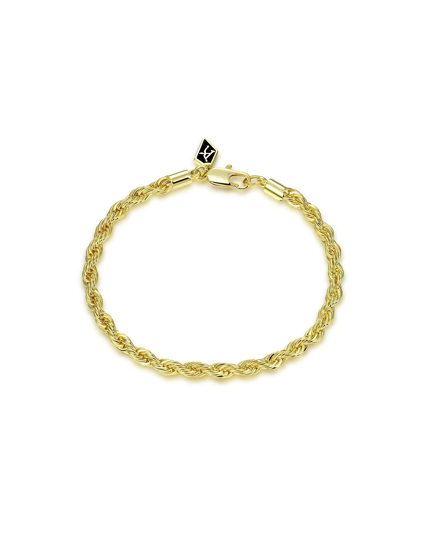 Seilarmband – Gelbgold