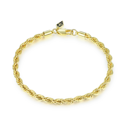 Rope Bracelet - Yellow Gold