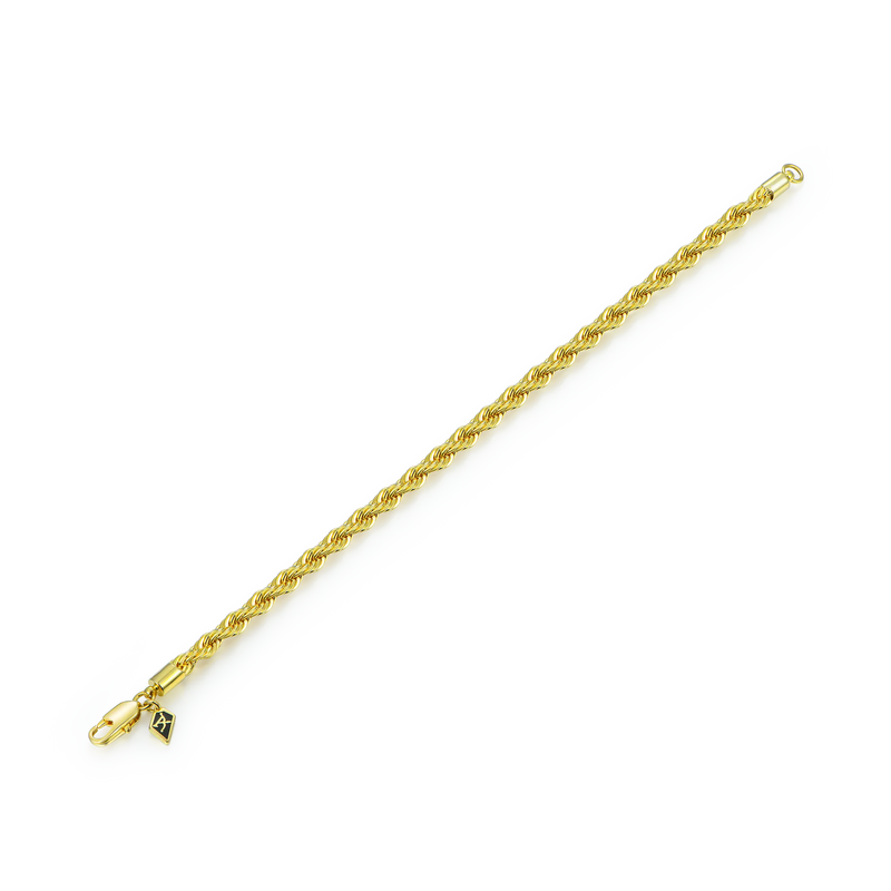 Rope Bracelet - Yellow Gold - APORRO