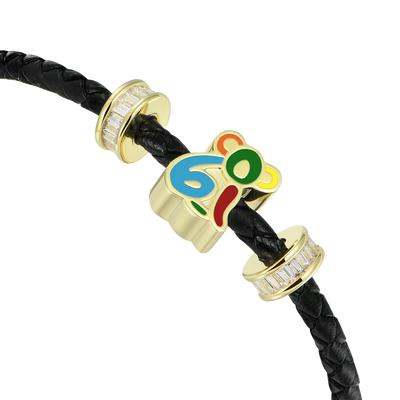 APORRO X COOGI Koala Adjustable Leather Bracelet - 3mm